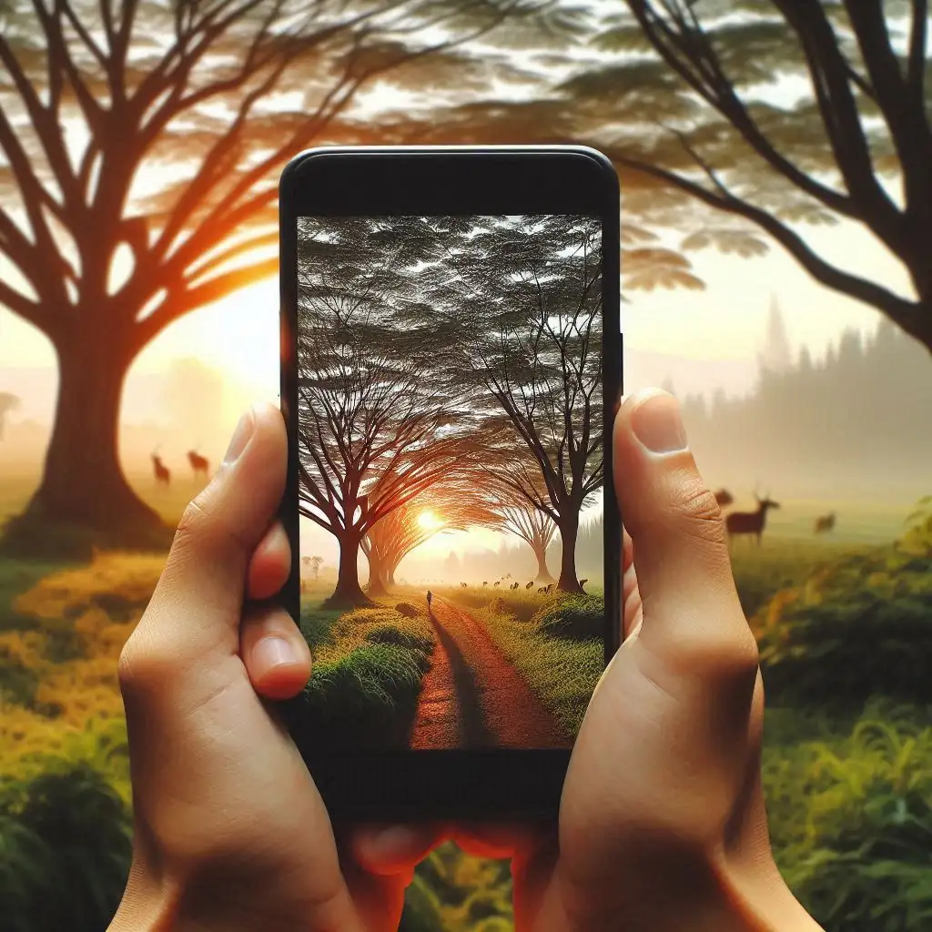 عکاسی منظره با موبایل